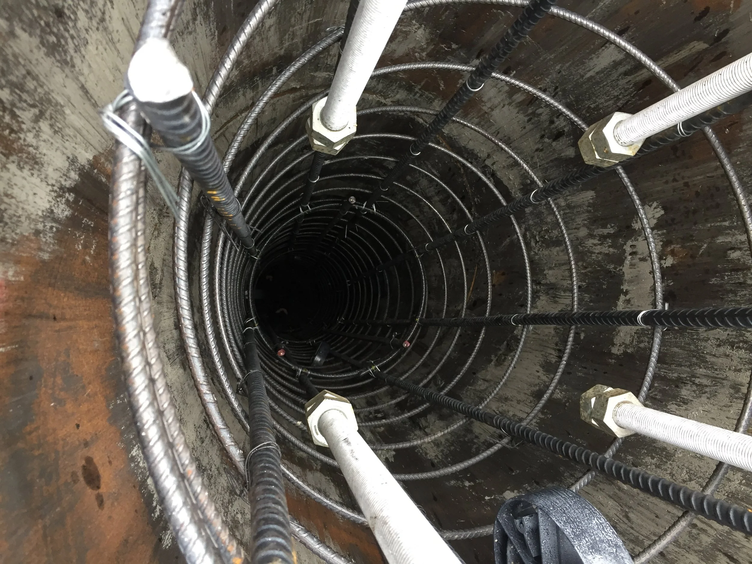  Pile reinforcement cage - KiwiRail’s The Strand improvements November 2018 