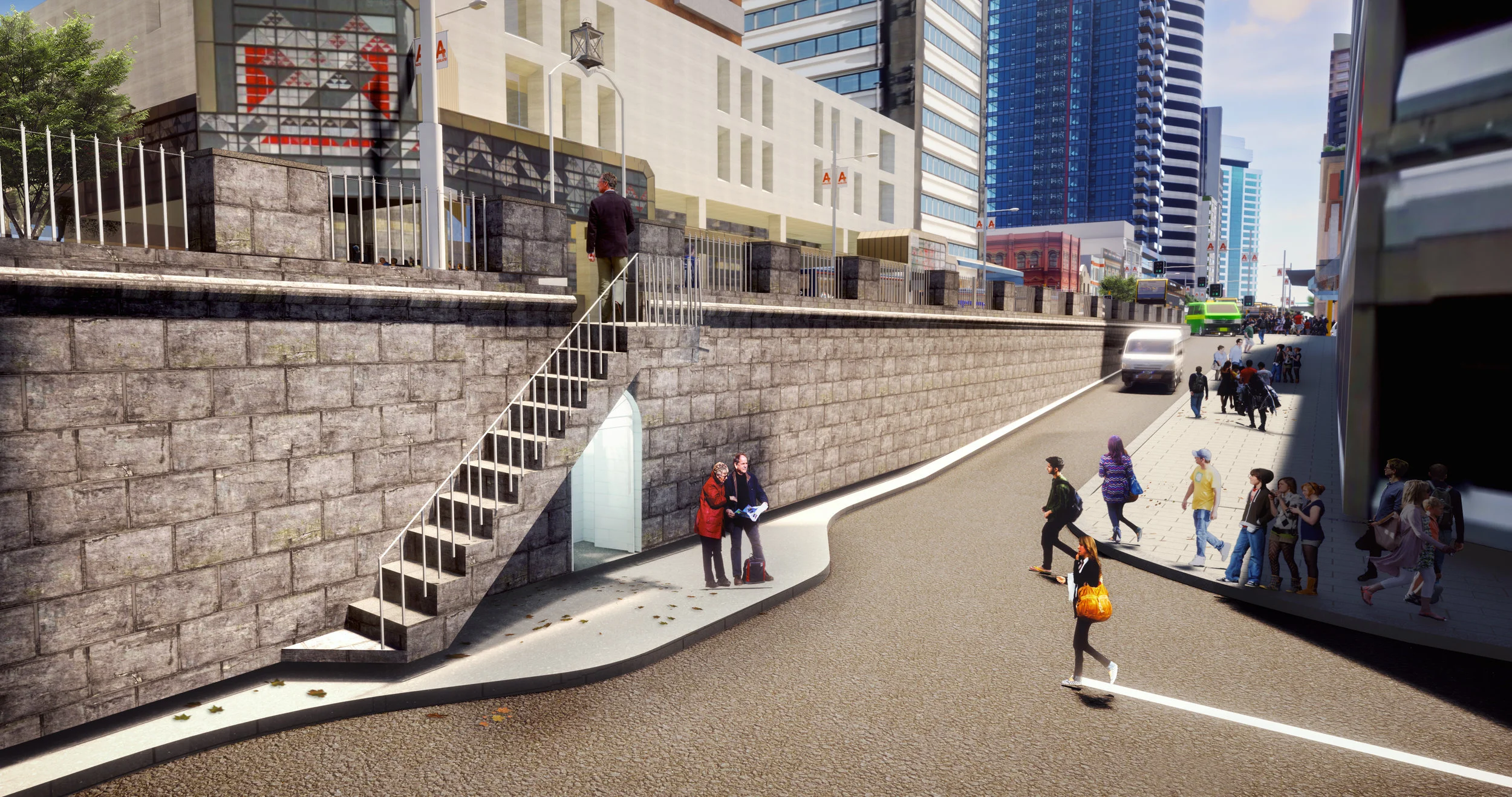 SOON: A impression of the wall restored after CRL