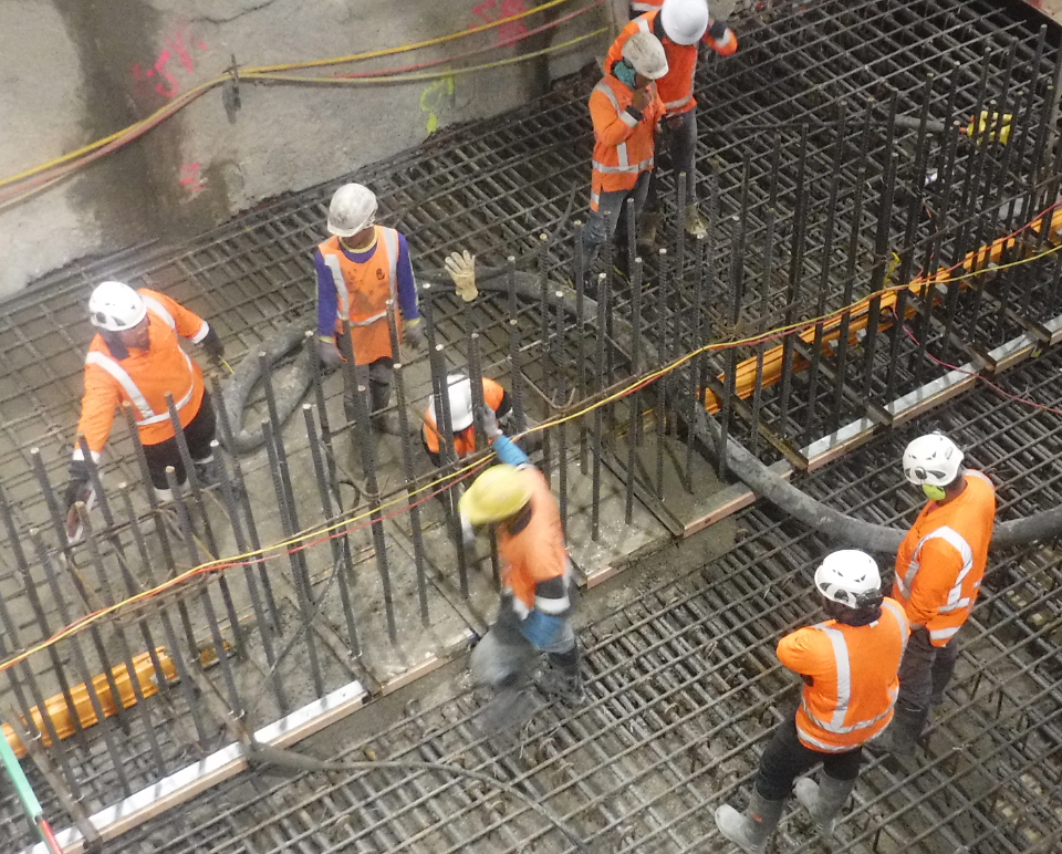   Work has started on construction of the first of the two rail tunnel boxes to be built under the heritage-listed Chief Post Office (CPO) building in lower Queen Street.   