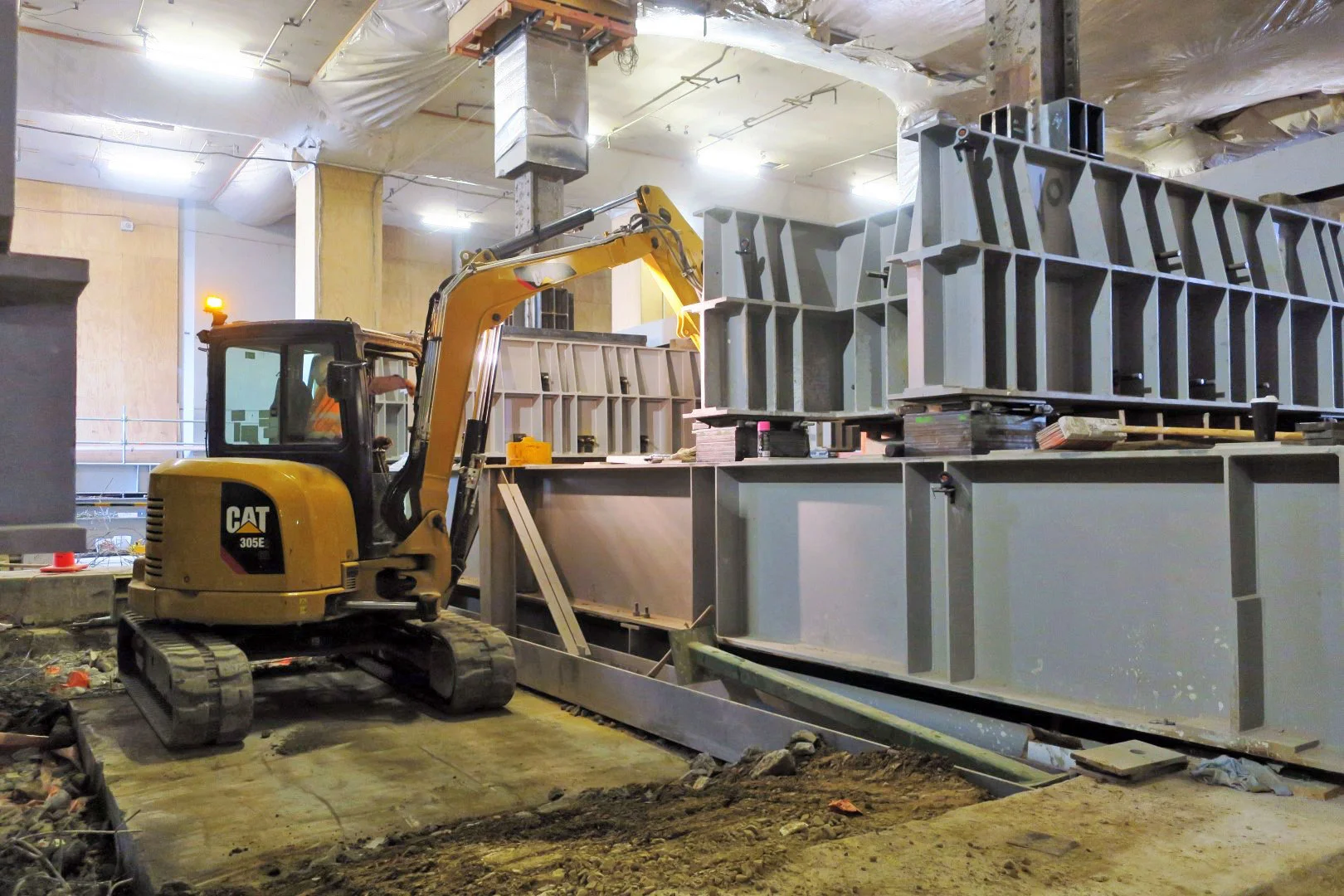 Copy of Excavation of former Chief Post Office floor now underway