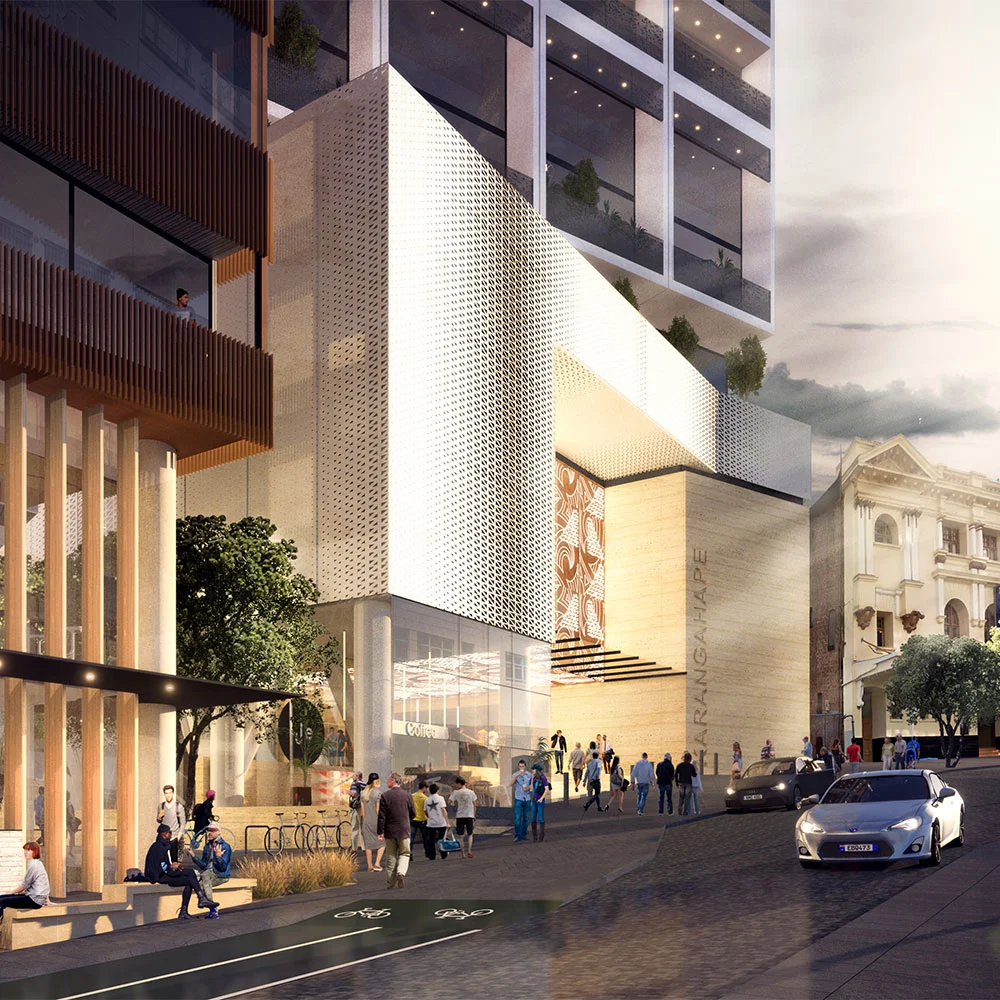 CRL Karangahape Station designs photo archive