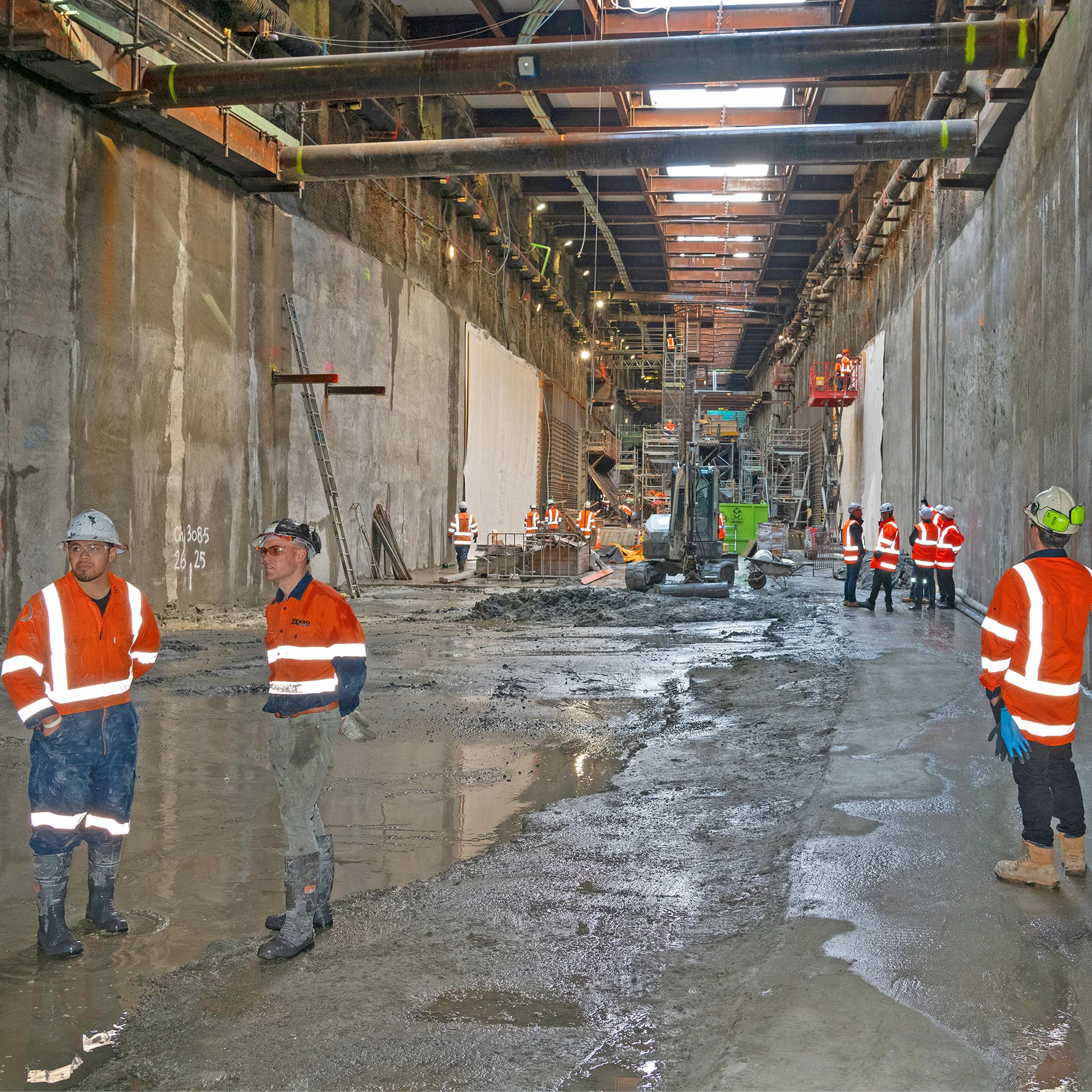 Tunnel Breakthrough photo archive