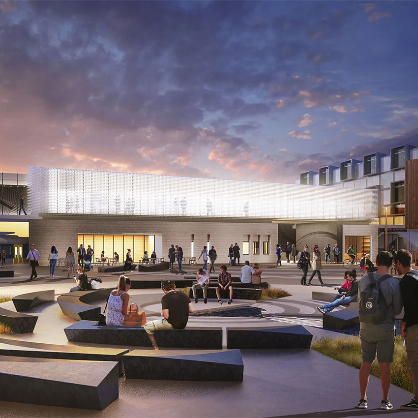 Mt Eden Station design photo archive