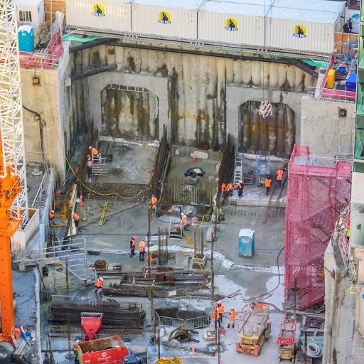 CRL tunnels construction begins in Commercial Bay August 2017
