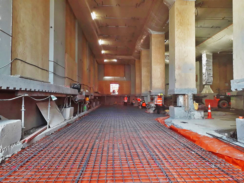  CRL construction inside the Chief Post Office August 2017 