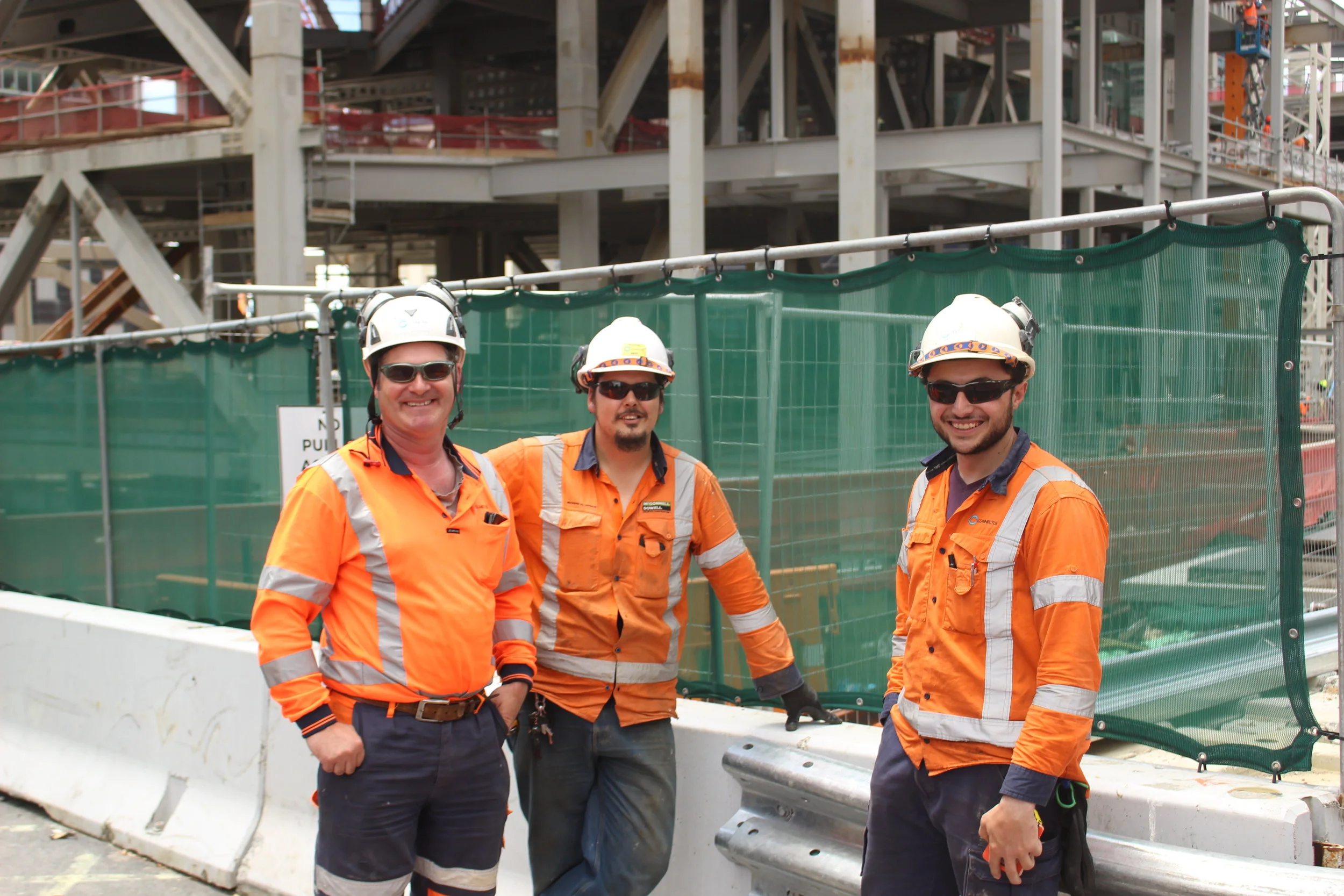 CRL construction Lower Queen Street December 2017