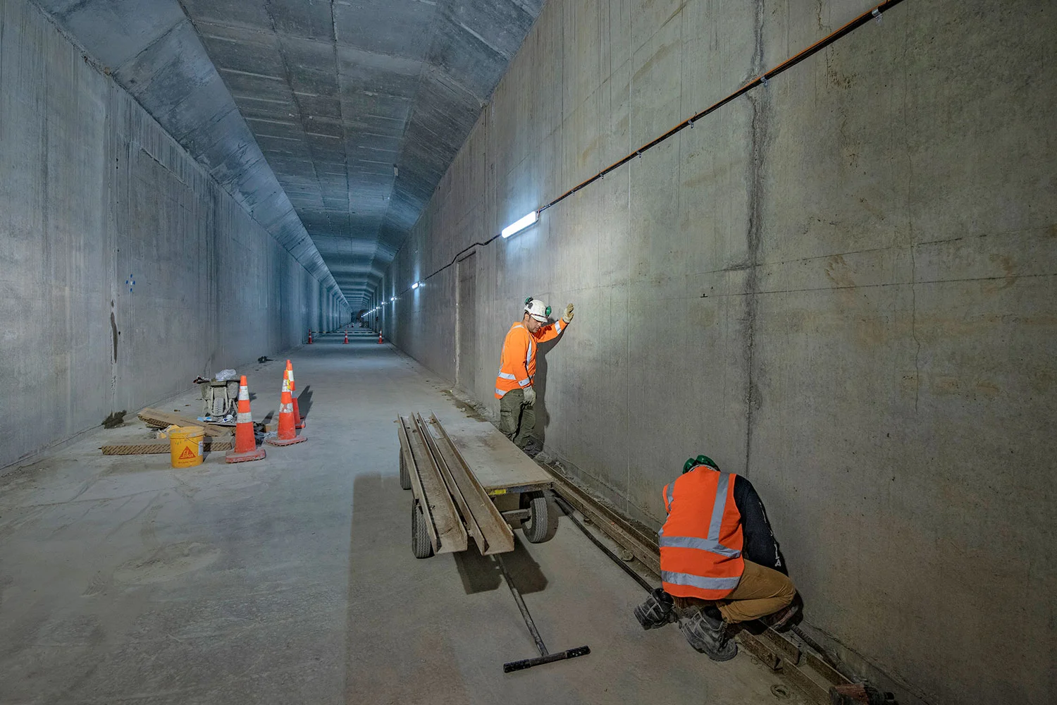 Albert St tunnel boxes — City Rail Link