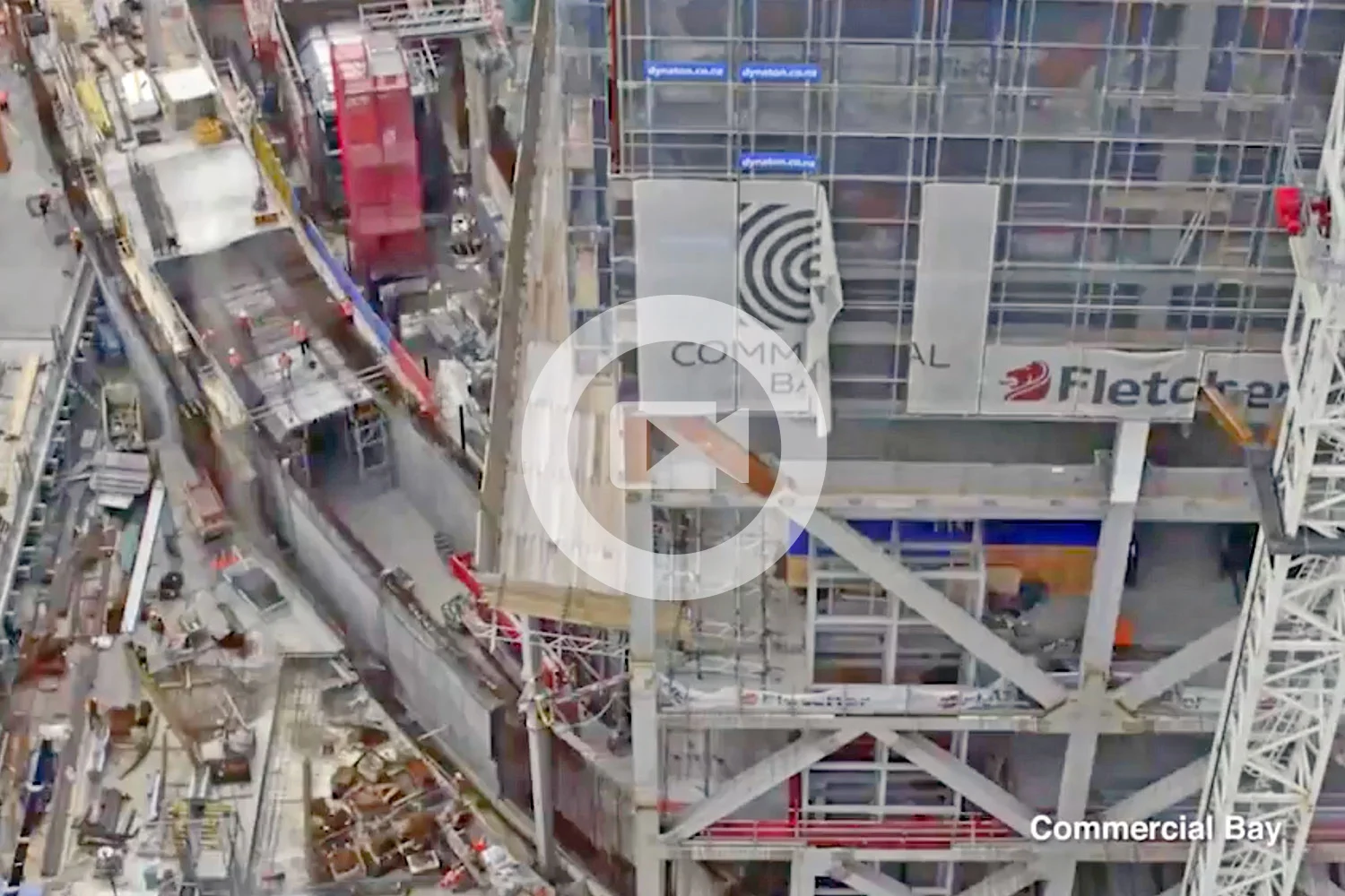 Commerical Bay TVNZ progress video