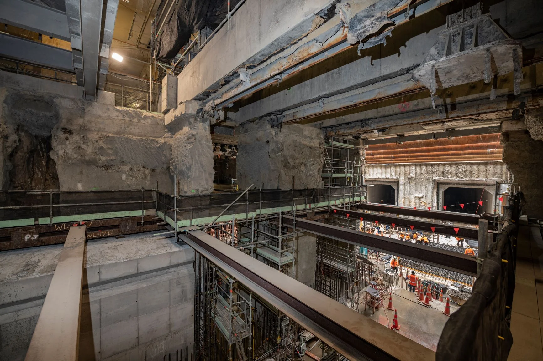 Lower Queen Street tunnels May 2019