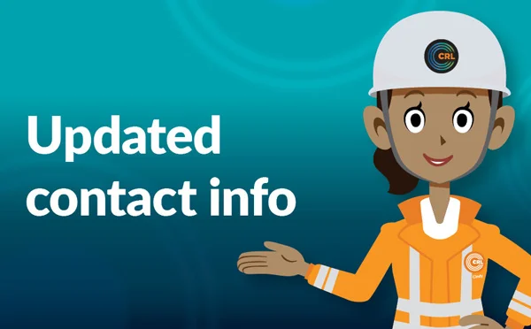 Updated contact info