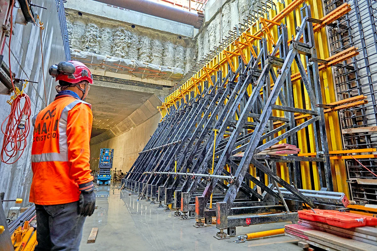 Britomart Station - CRL Works Milestone