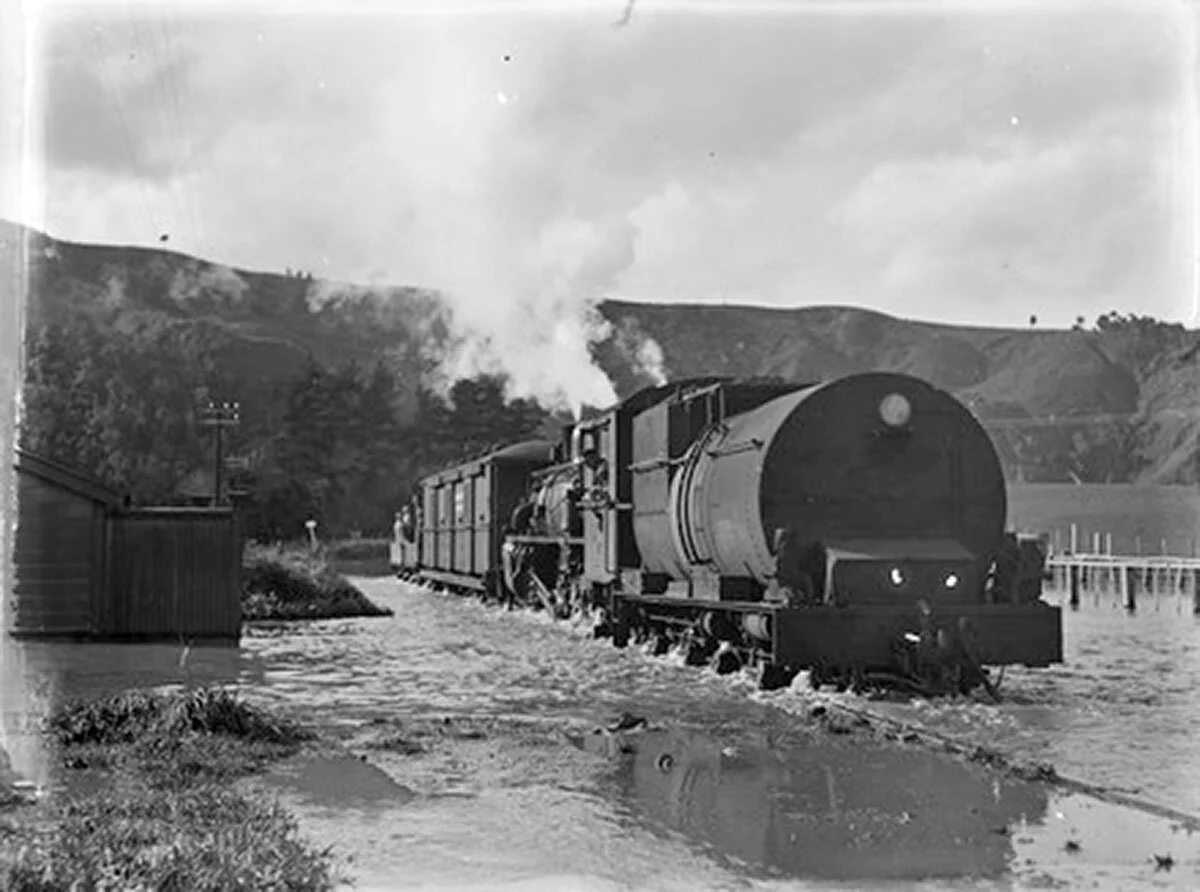 The Māori word for steam engine or train is atau whiowhio.