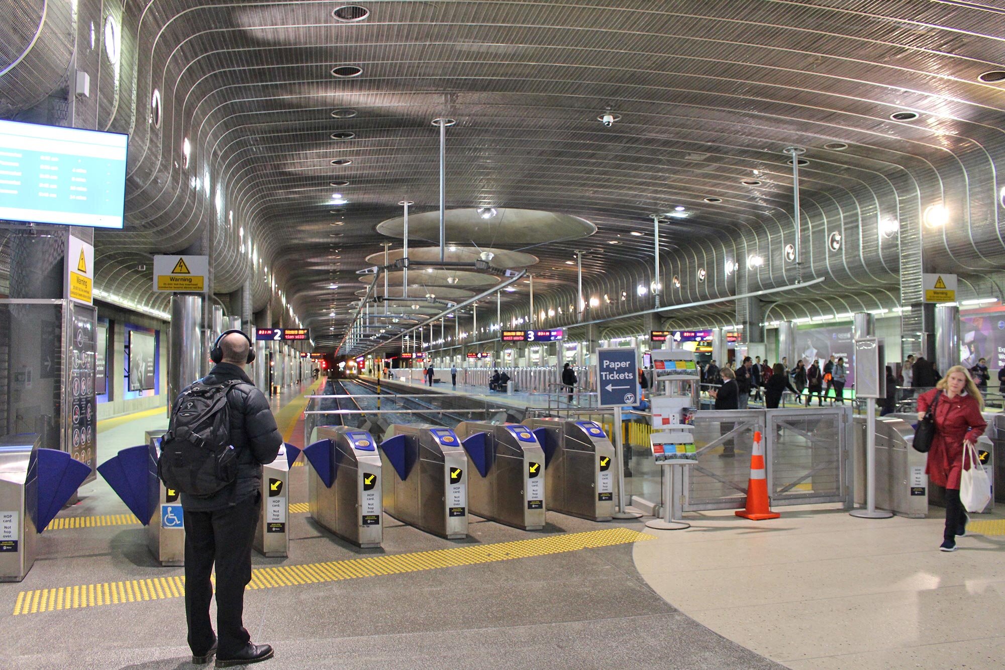 Britomart Station will have eight new escalators in total