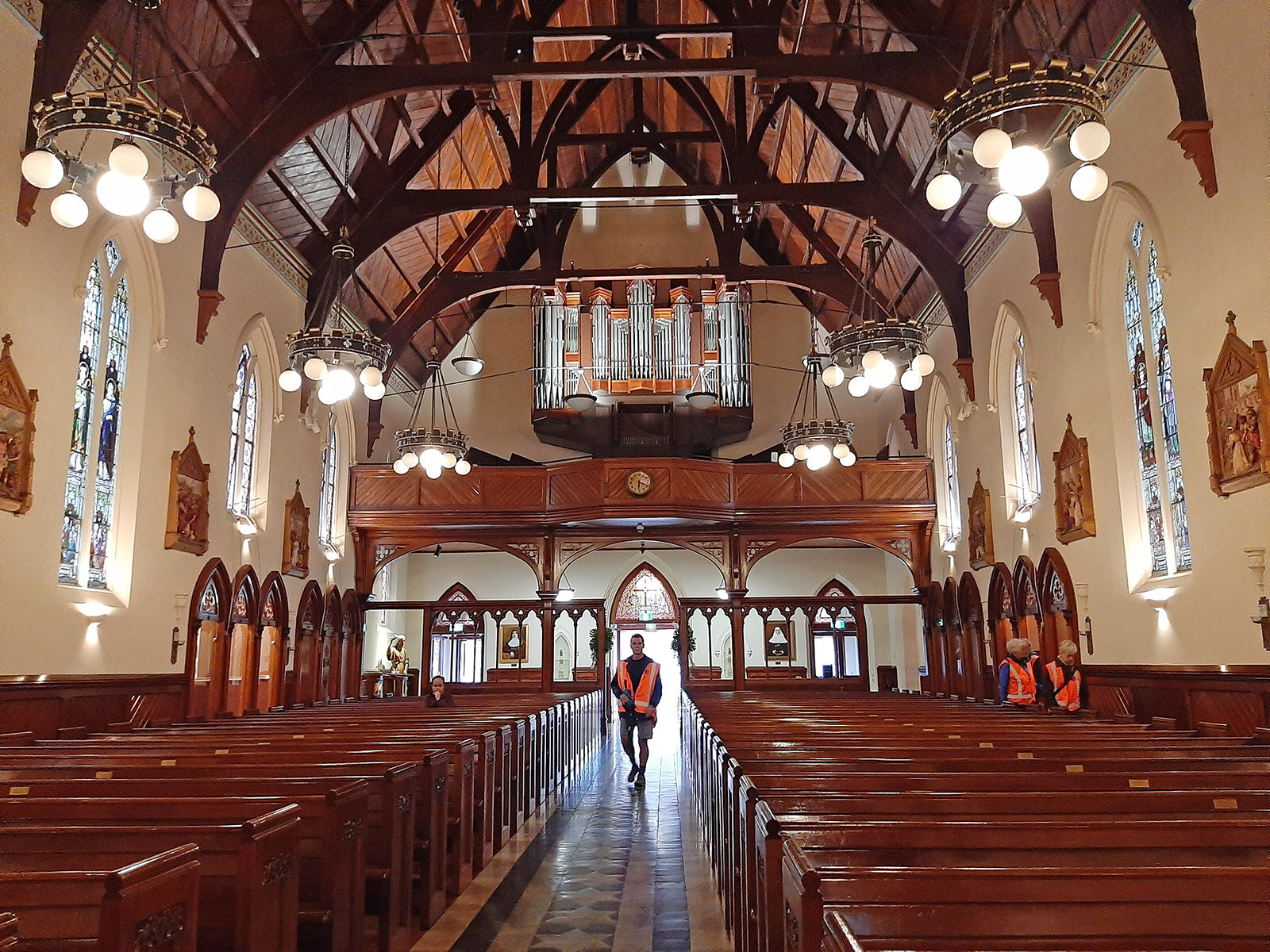   Inside St Patricks cathedral  