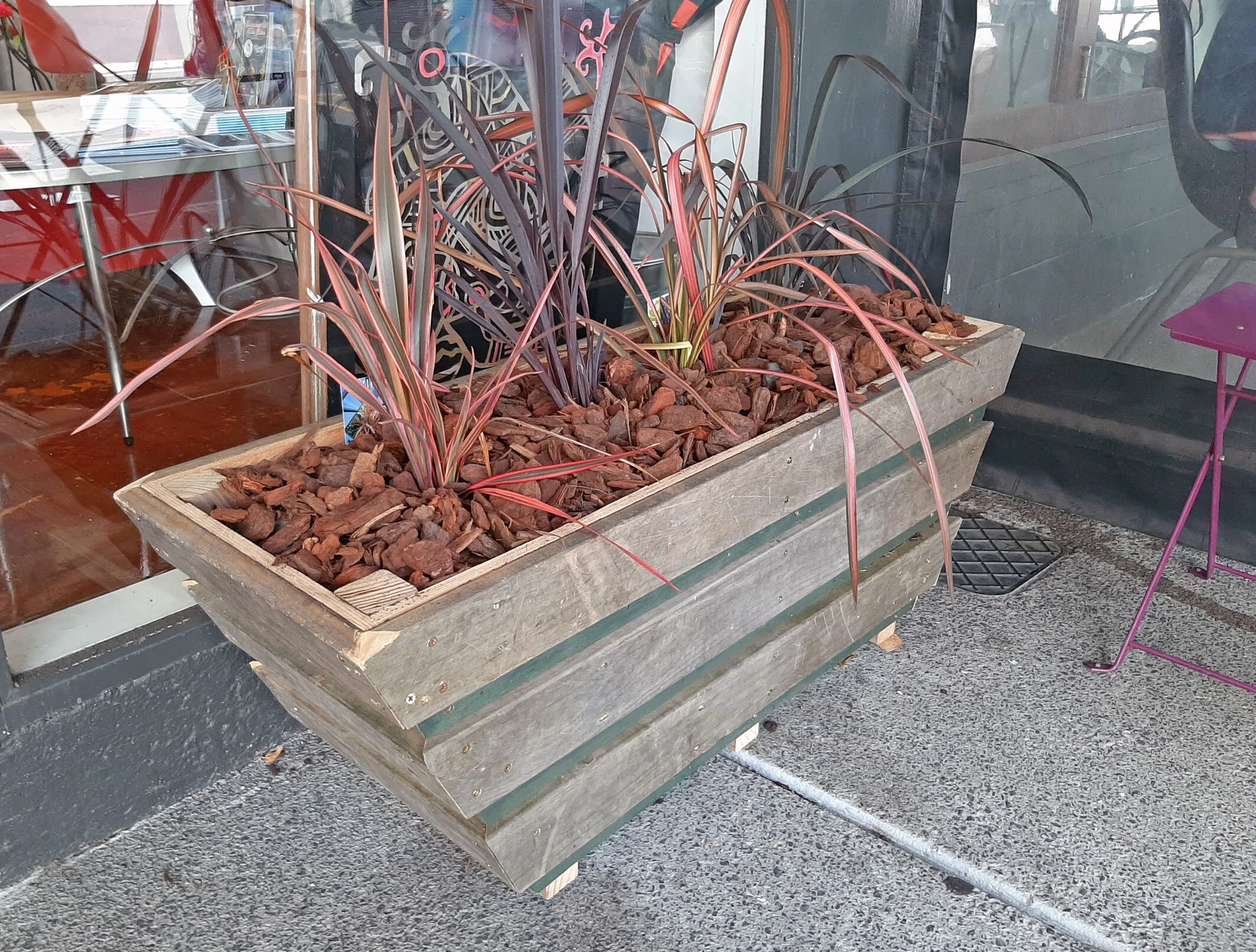 Salvaged and recycled wood