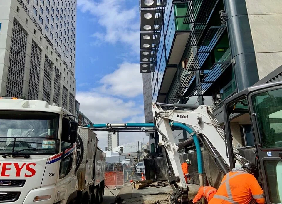  Work near the AA corner January 2020 