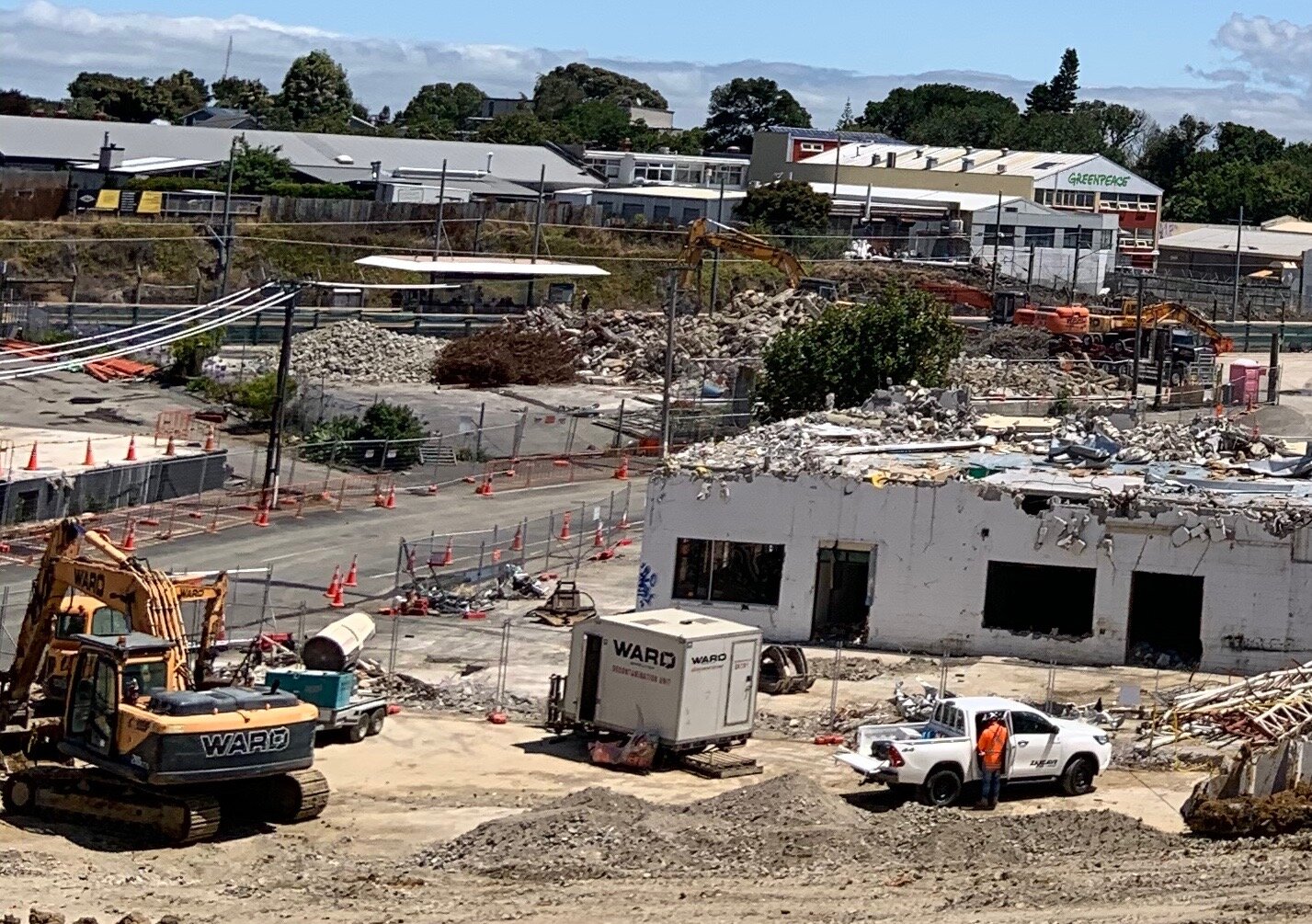  Mt Eden demolition Jan 2020 