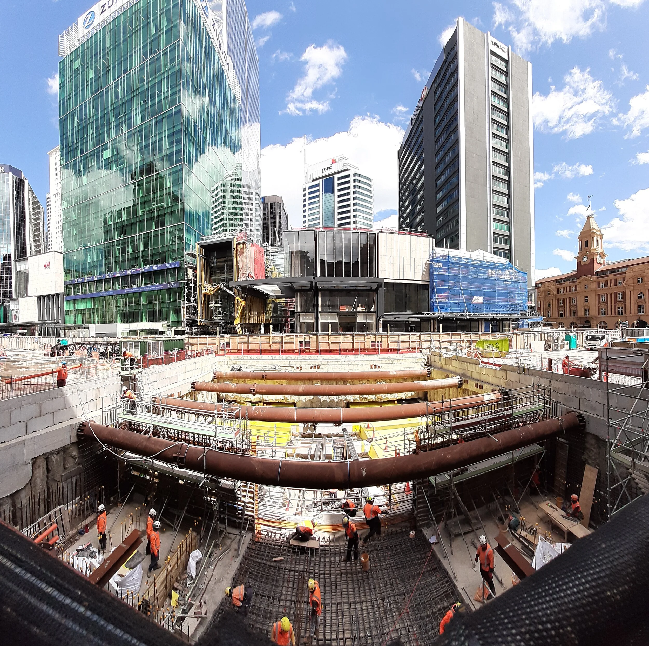 There were many highlights for the City Rail Link in 2019 - the progress at the CRL Britomart site being one of them.