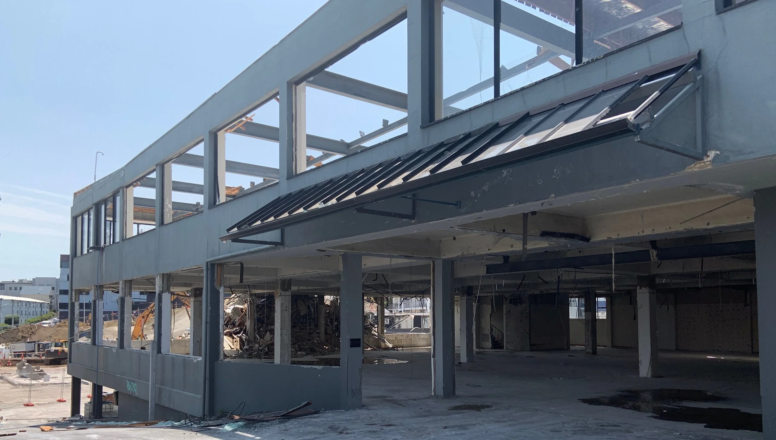  Demolition of Link Church demolition Feb 2020 