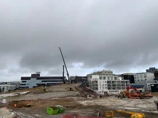  Mt Eden piling rig  