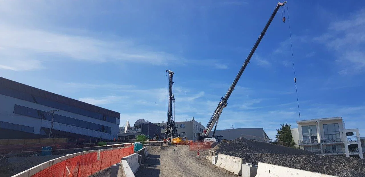  Piling rig at Mt Eden 