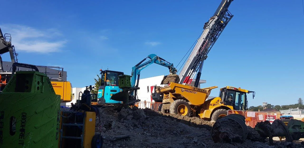  Piling rig at Mt Eden 