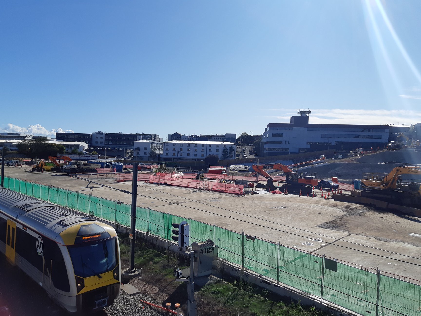  Work is underway on the vacant land on the corner of Boston Road / Normanby Road. The team are working to establish a work site, and it will be used to store machinery and equipment required for our construction works. 