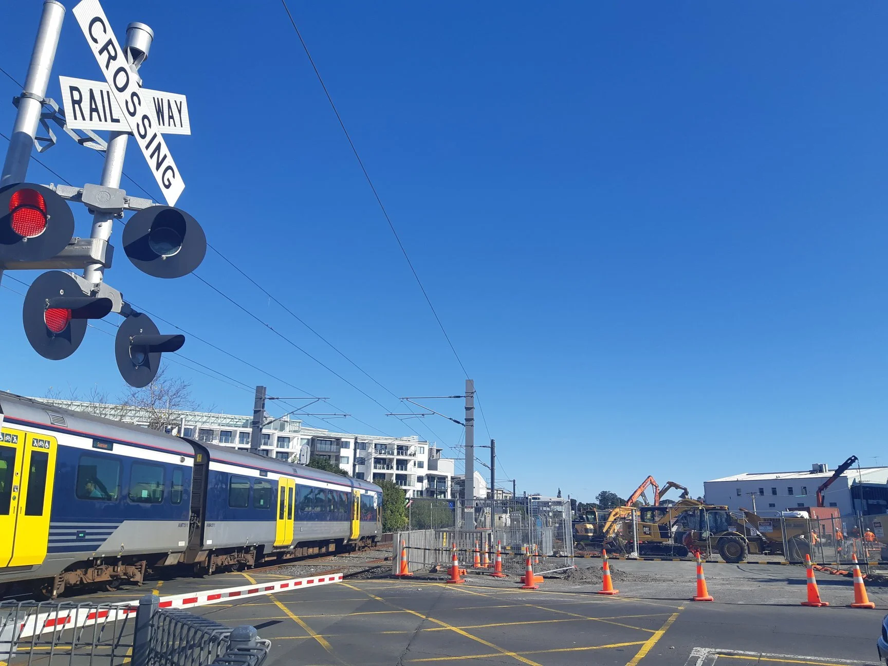  Excavation work is underway at Mt Eden Station site. The team are preparing for basalt blasting that will occur early June May 2020 