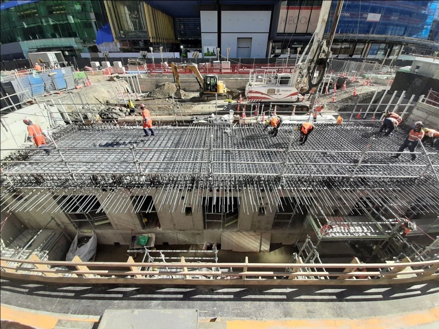  Work in Lower Queen Street May 2020 