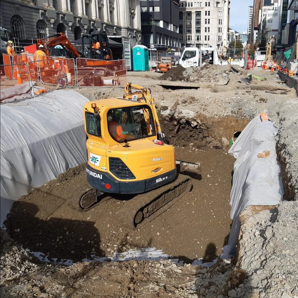  Work in Lower Queen St May 2020 