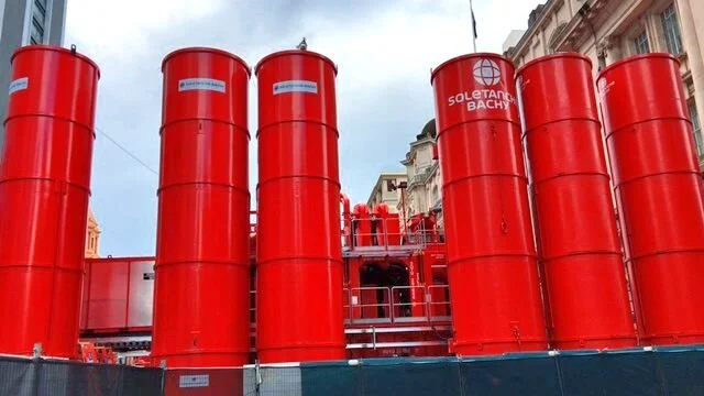 Aucklanders might remember seeing this Bentonite plant around our Britomart construction site