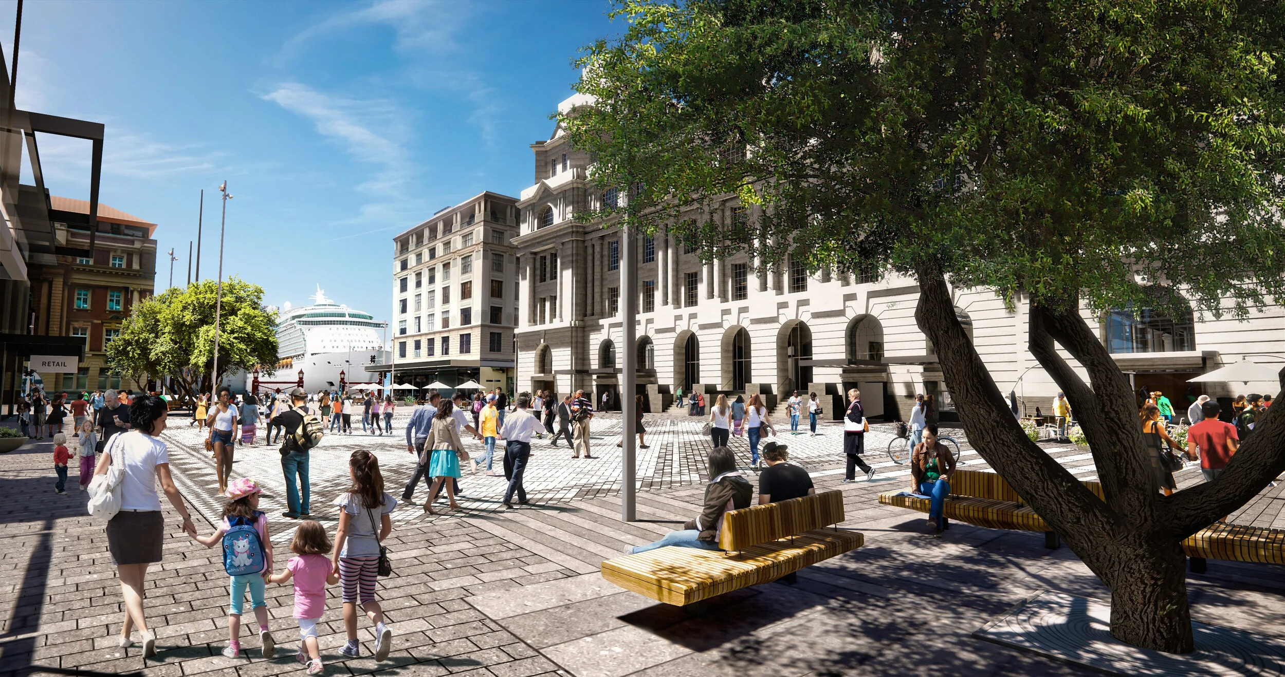 Making Lower Queen Street more people-friendly