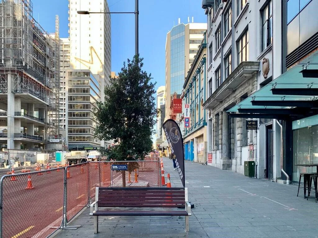  How Albert St is looking June 2020 