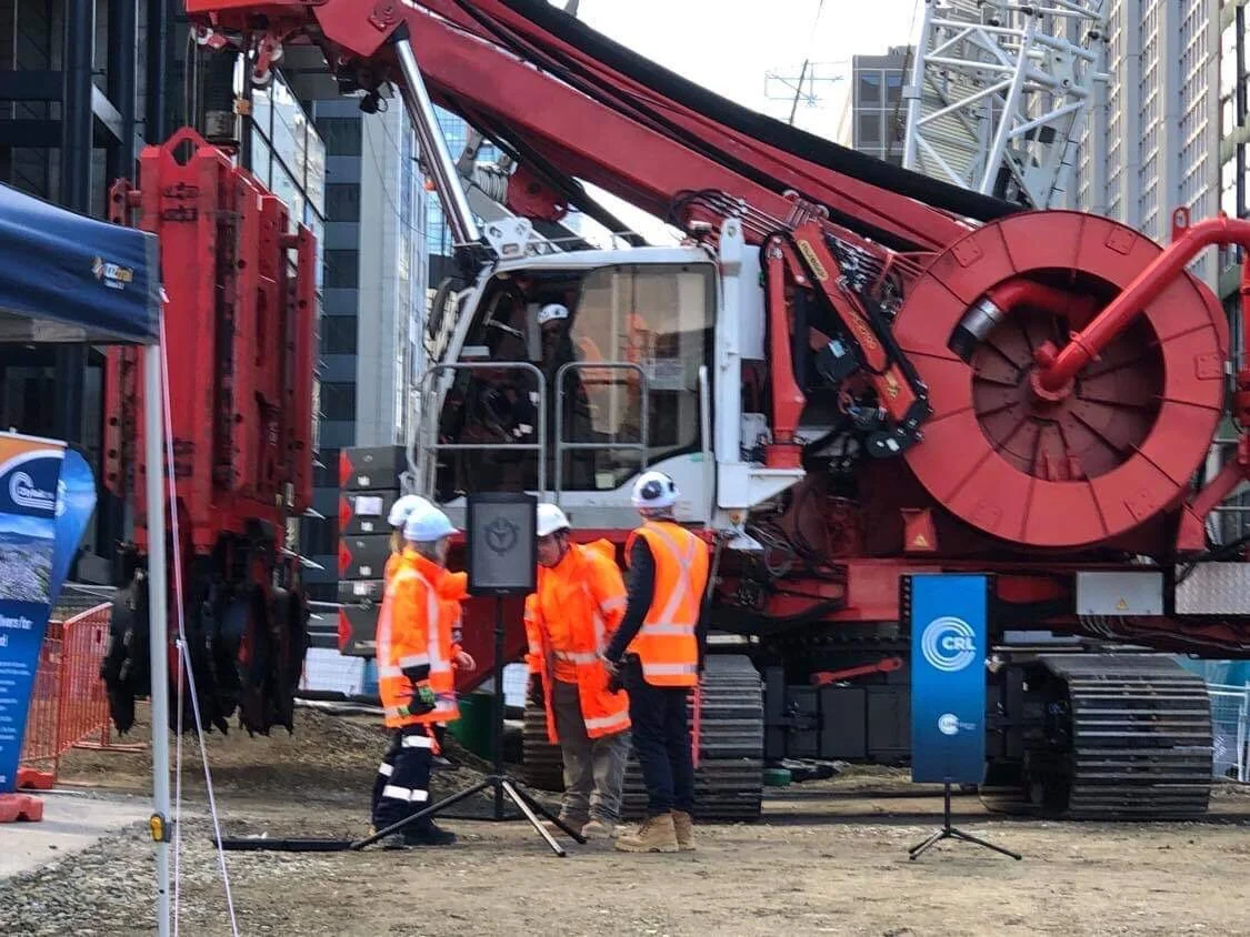  Sandrine at Aotea station June 2020 