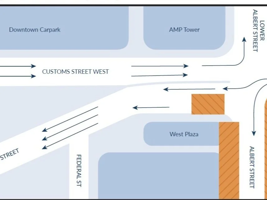 Customs Street Intersection Gets CRL Makeover