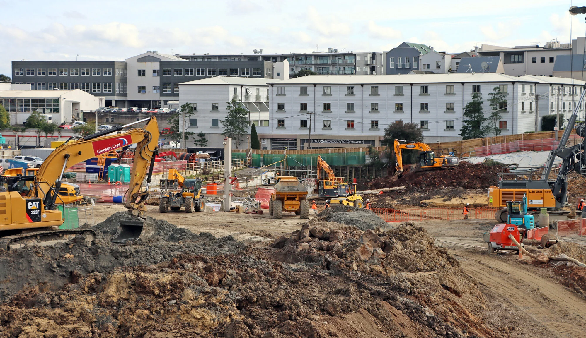 Construction site in Mt Eden 