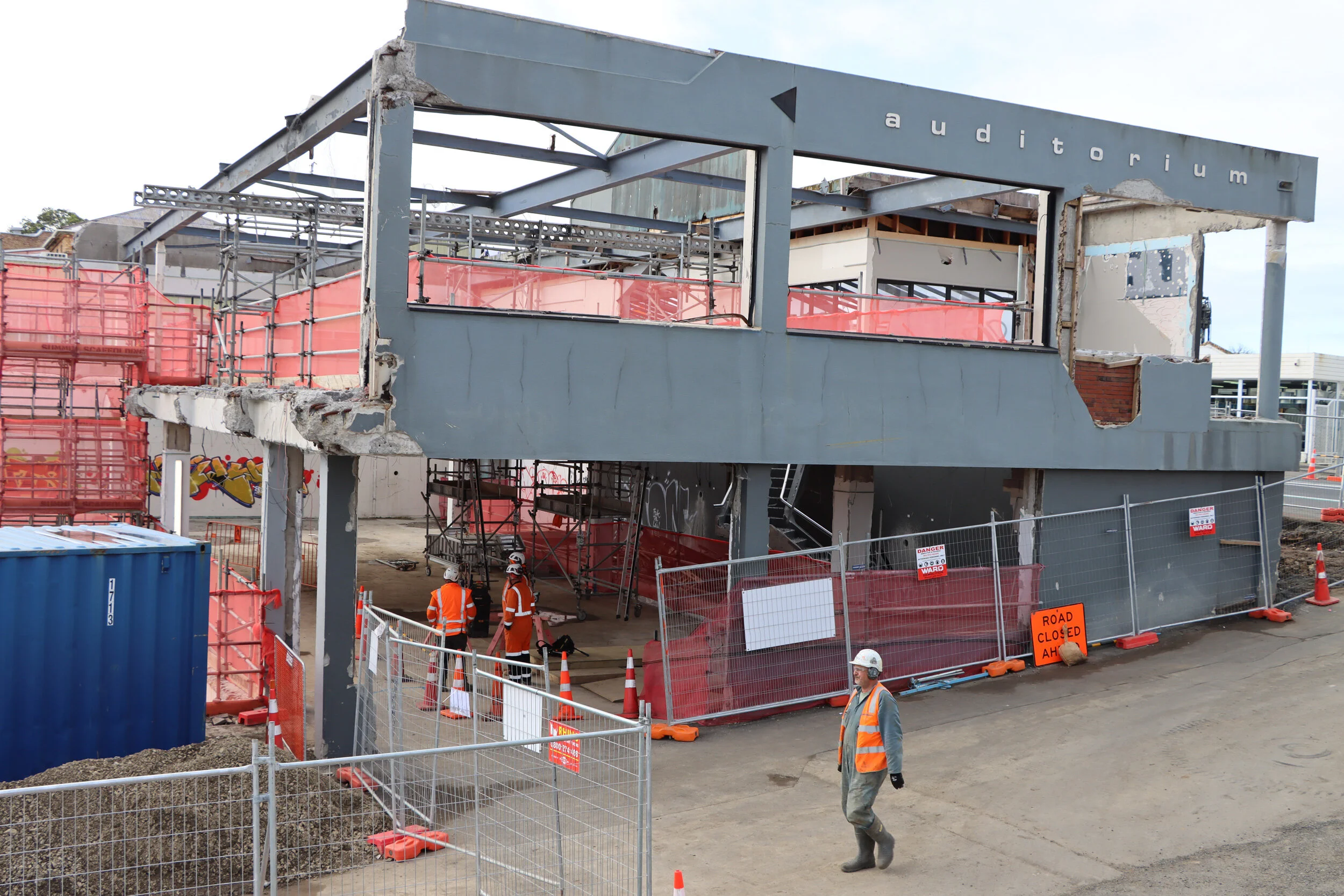  Mt Eden construction site August 2020 