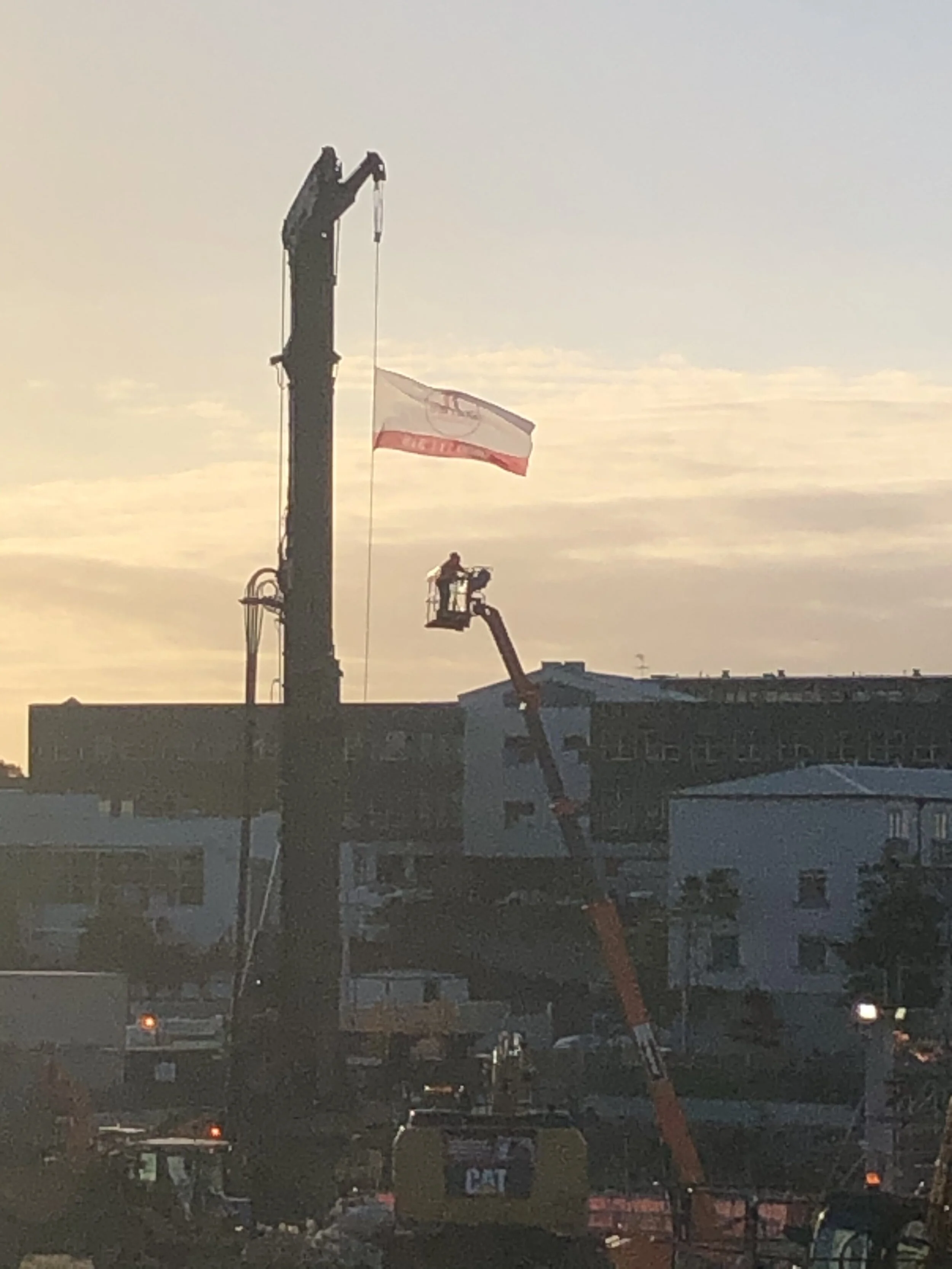  Construction sites displayed the Mates in Construction NZ flag 