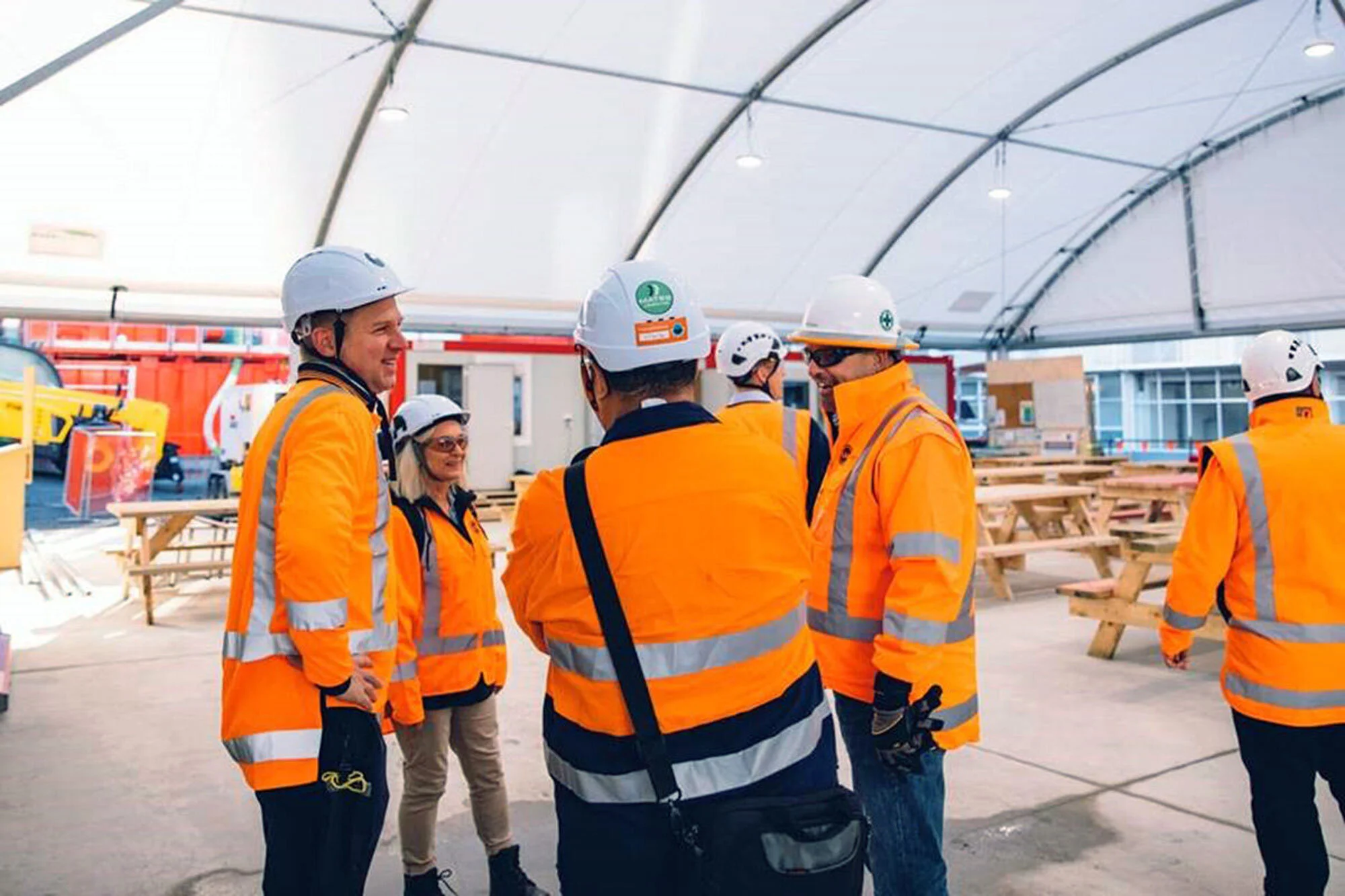 Flying the flag for Mates in Construction