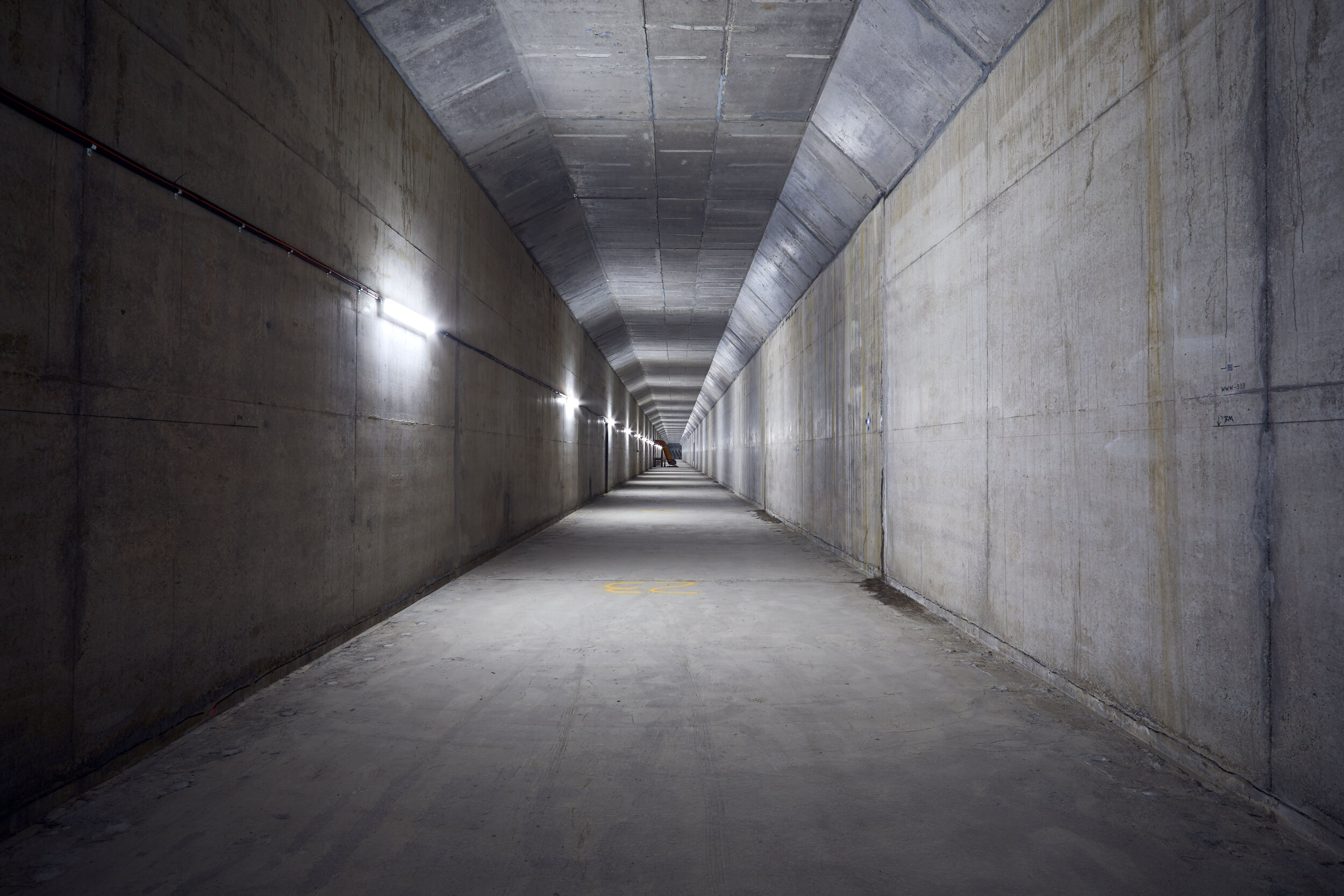 The tunnels now lay completed under Albert Street. 