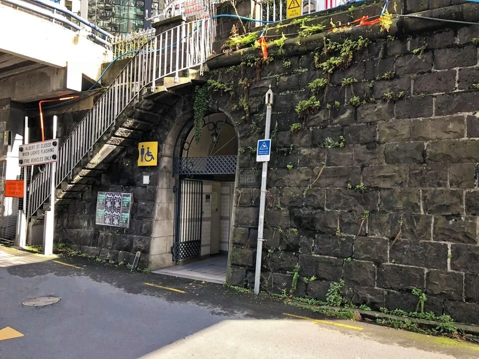 Bluestone Wall Deconstruction Begins