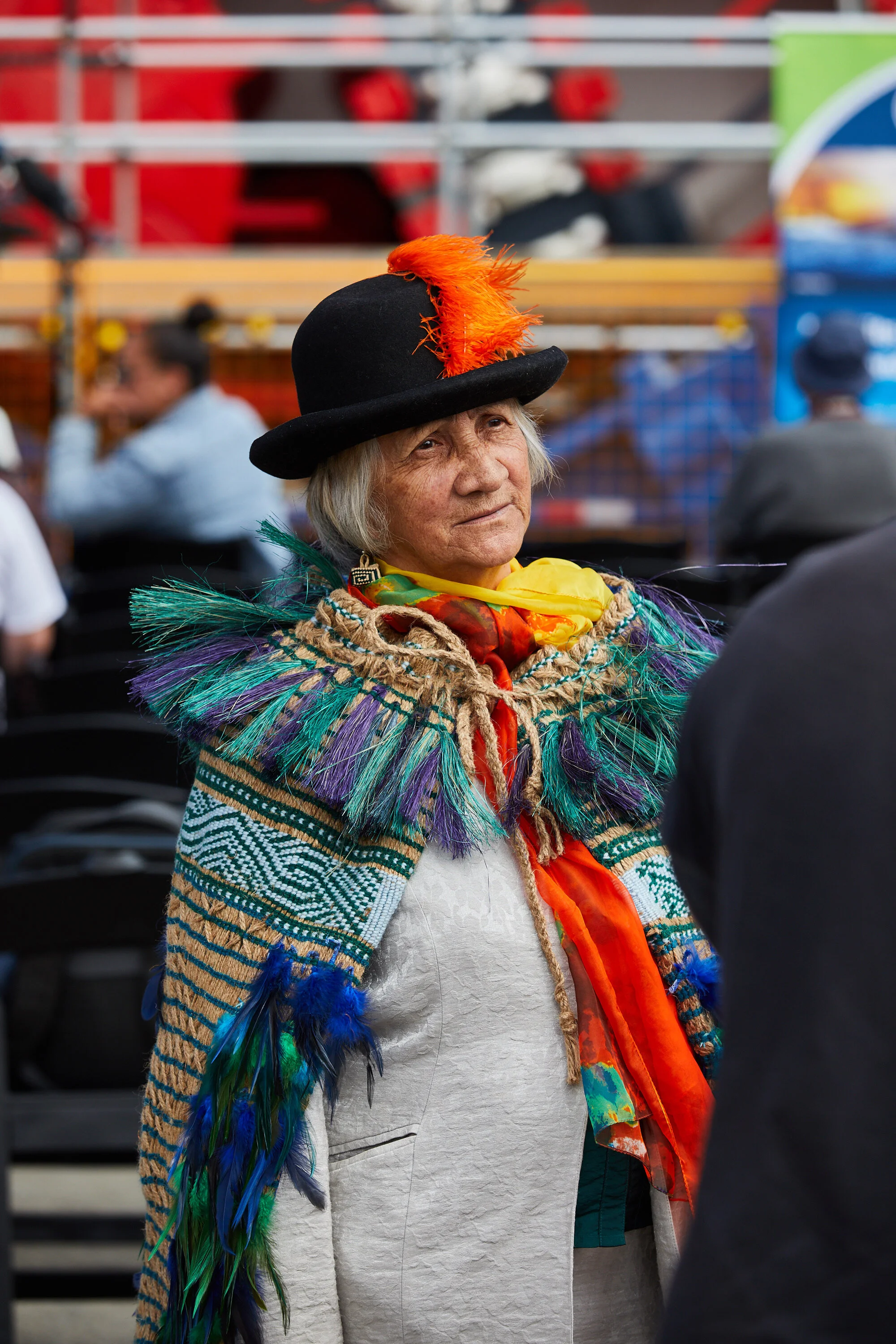 Dame Whina’s daughter, Hinerangi Puru Cooper, led official celebrations to unveil and bless the TBM.&nbsp; 