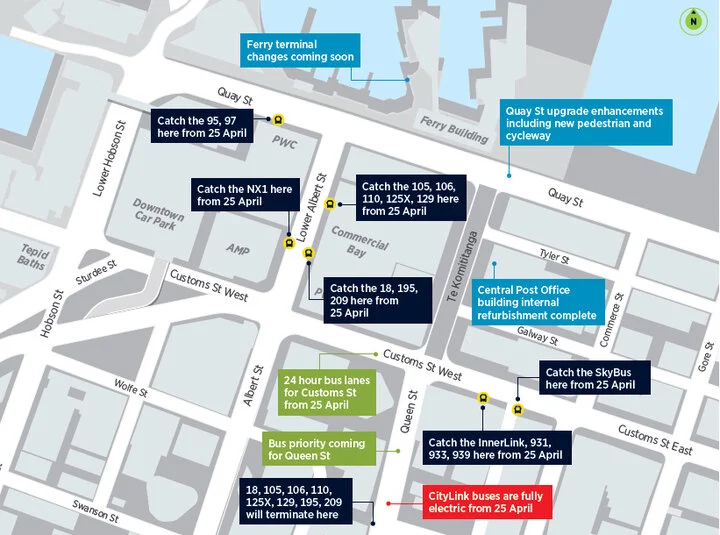 Bus Changes Downtown