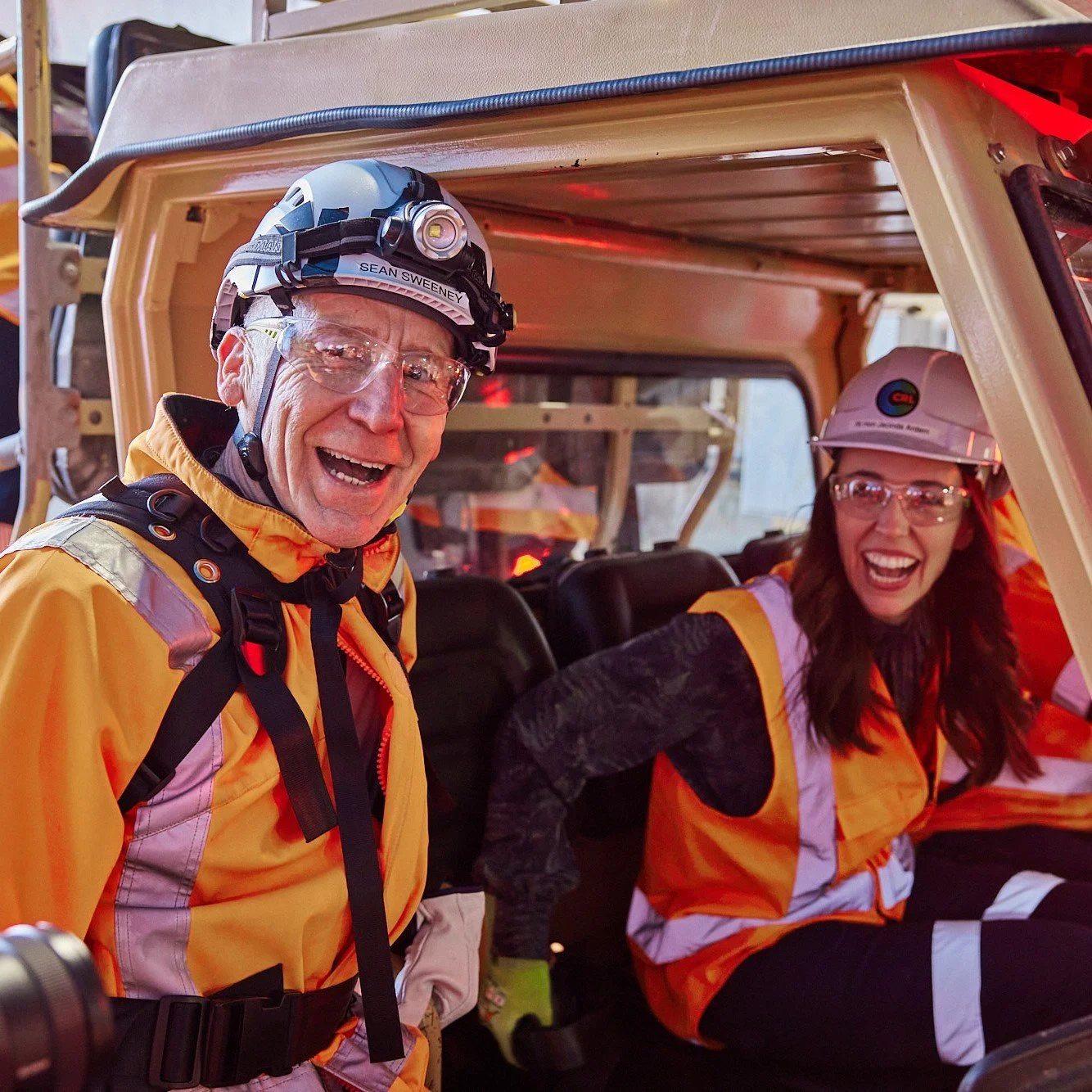 PM tours the tunnels