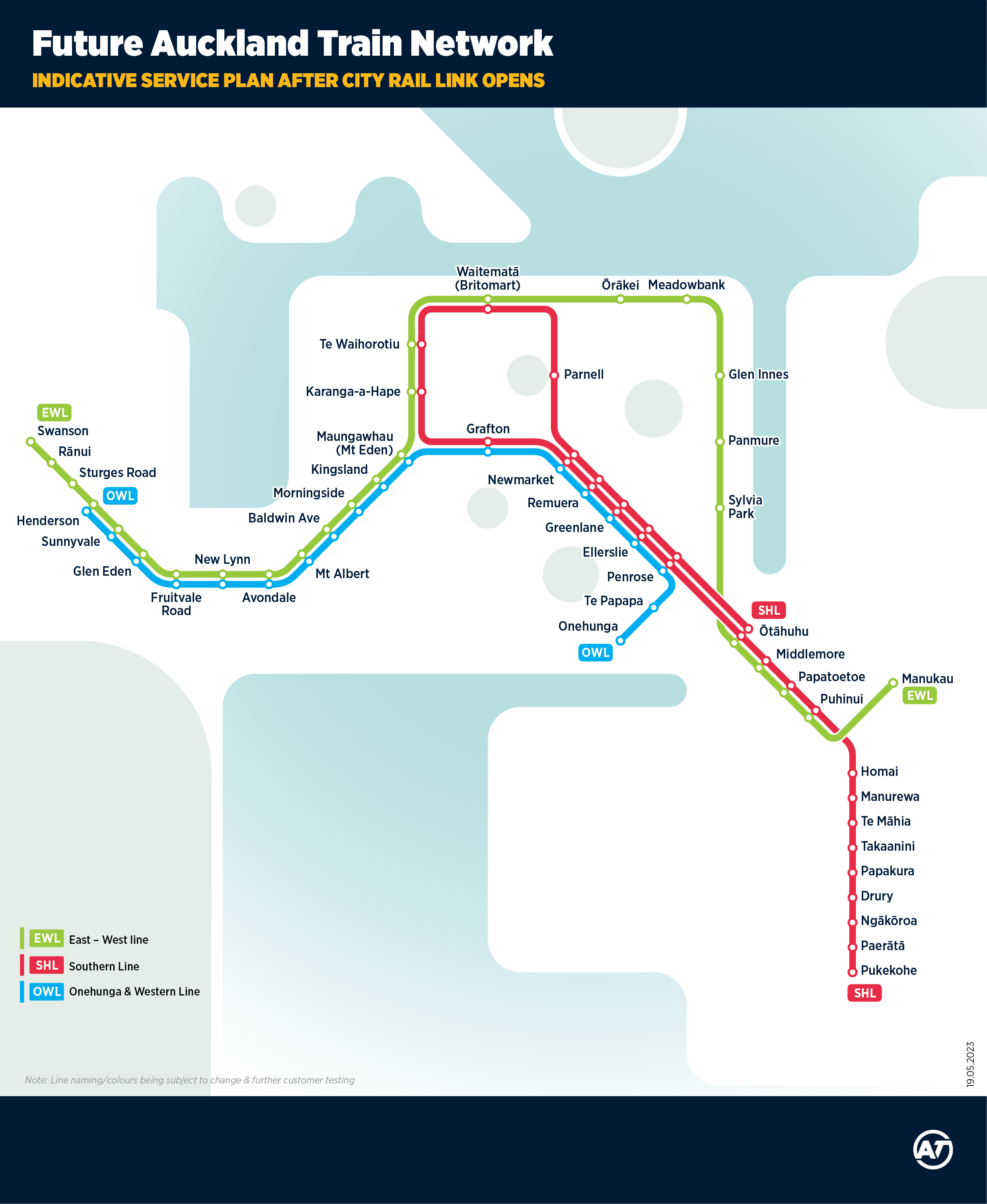 Auckland Rail Network Map : List of Auckland railway stations – UGHAG