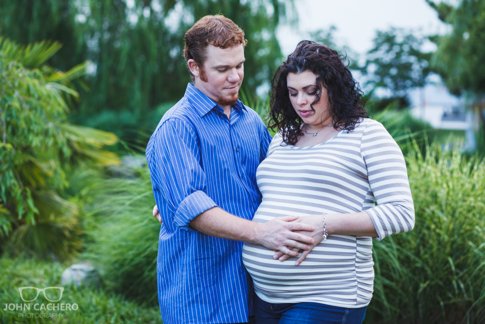 Japanese Pagoda Norfolk Virginia Maternity Portrait Photograph by John Cachero Photography