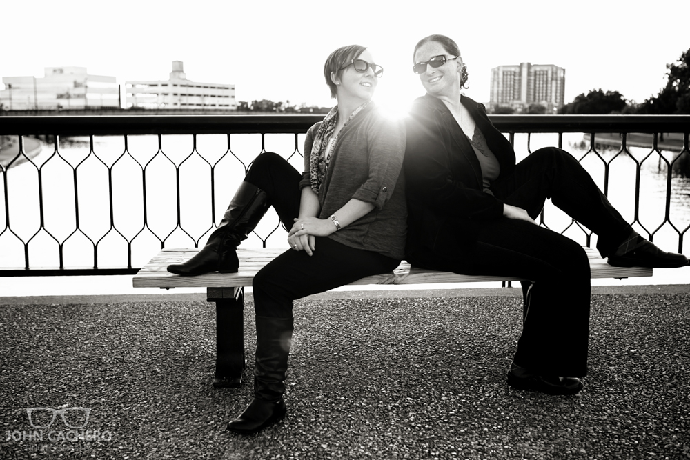 The Hague Norfolk Virginia LGBT Engagement Photograph by John Cachero Photography