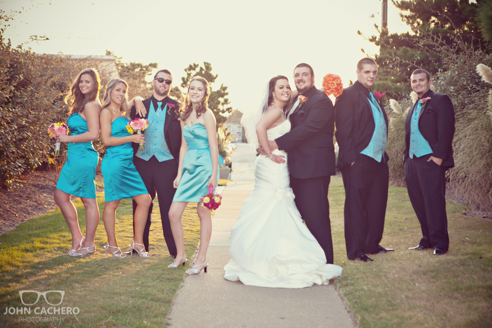 Virginia Beach Wedding Photograph by John Cachero Photography