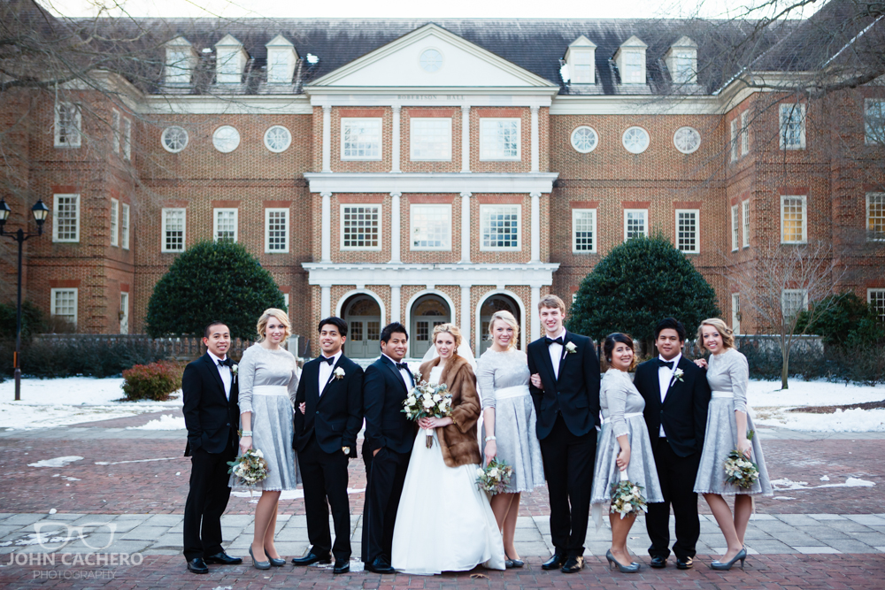 Regent University Virginia Beach Wedding Photograph by John Cachero Photography