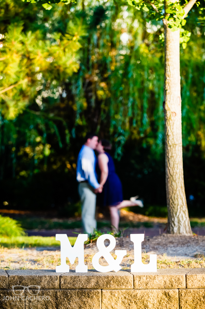 Norfolk Virginia Engagement Portrait Photograph by John Cachero Photography